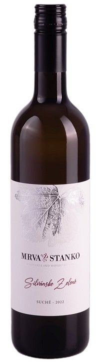 Mrva & Stanko Silvánske zelené, Šenkvice 0.75L, r2022, vin, bl, su, sc