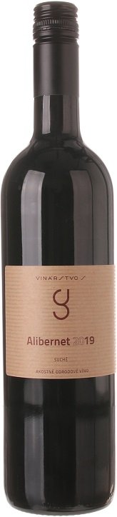 Vinárstvo S Alibernet 0.75L, r2019, ak, cr, su