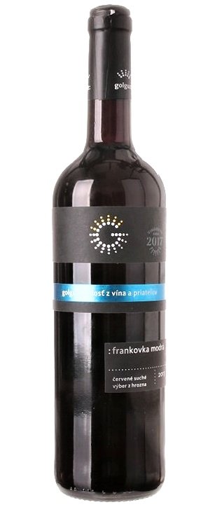 Golguz Frankovka modrá 0.75L, r2017, vzh, cr, su