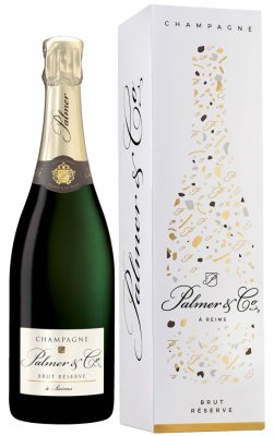 Champagne Palmer & Co. Brut Réserve 0.75L, AOC, sam, bl, brut, DB