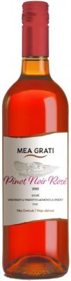 MEA GRATI Pinot Noir Rosé 0.75L, r2022, ak, ruz, su, sc