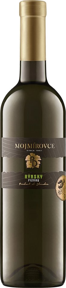 PD Mojmírovce Ryzlink rýnský 0.75L, r2021, ak, bl, su
