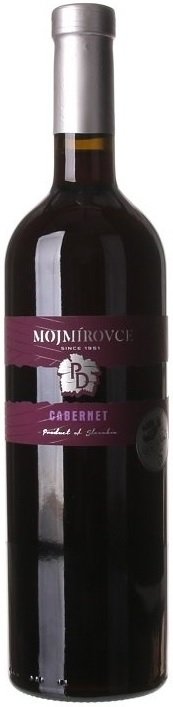 PD Mojmírovce Cabernet Sauvignon 0.75L, r2021, ak, cr, su