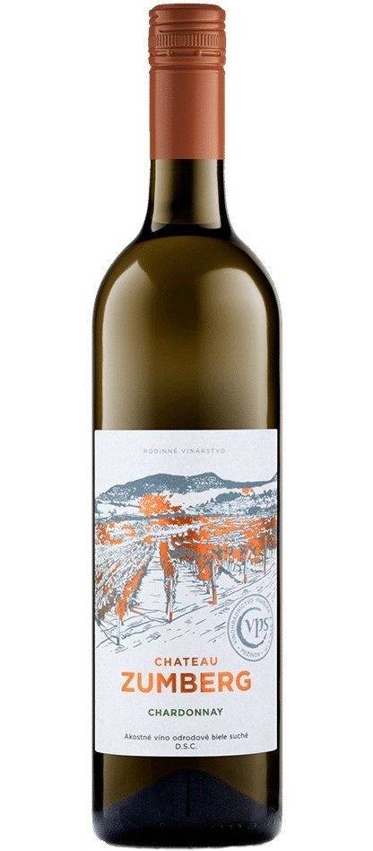 Pavelka Château Zumberg Chardonnay 0.75L, r2023, ak, bl, su, sc