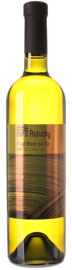 Vinárstvo Ratuzky Pinot Blanc Sur lie 0.75L, r2018, ak, bl, su