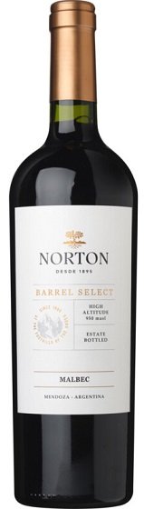 Norton Barrel Select Malbec 0.75L, r2023, cr, su