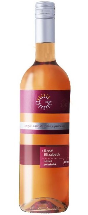 Golguz Cuveé Elizabeth rosé 0.75L, r2021, ak, ruz, plsl, sc