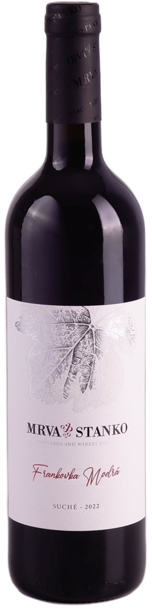 Mrva & Stanko Frankovka modrá, Dubník 0.75L, r2022, cr, su