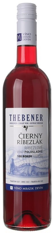 THEBENER Černý rybízák 0.75L, ovvin, cr, plsl, sc