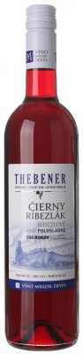 THEBENER Čierny ribezlák 0.75L, ovvin, cr, plsl, sc