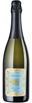Robert Weil Riesling Sekt Brut 0,75L, r2018, skt, bl, su