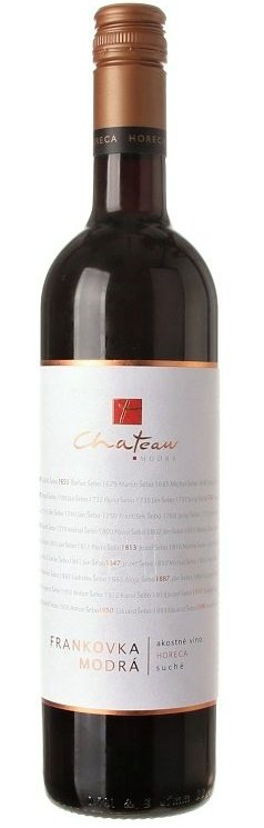 Château Modra Horeca Frankovka modrá 0.75L, r2020, ak, cr, su, sc