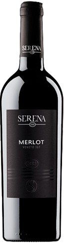 SERENA 1881 Merlot Veneto 0.75L, IGT, r2023, vin, cr