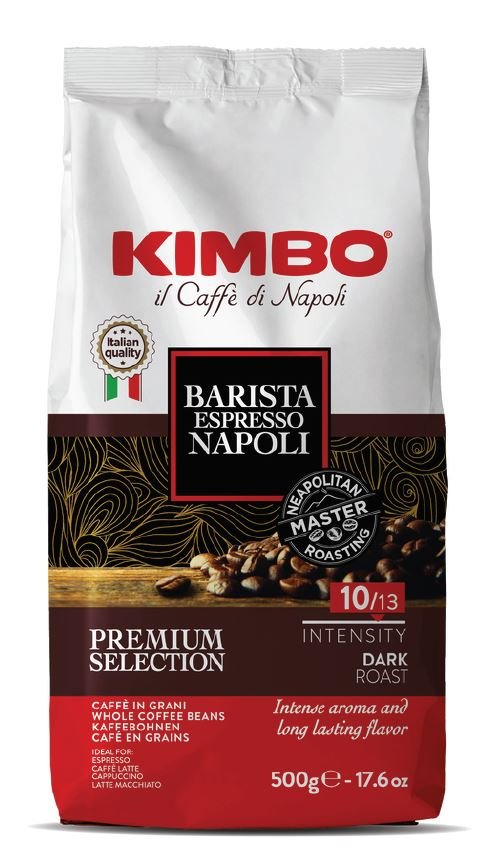 Kimbo Retail Espresso Napoli 500g,zrnzm, ochr
