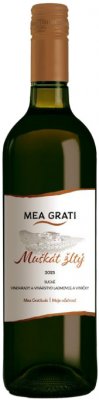 MEA GRATI Muškát žltý 0.75L, r2023, ak, bl, su, sc