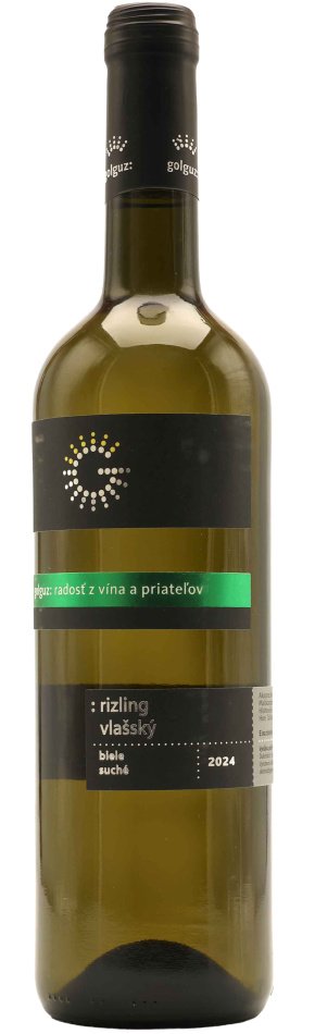 Golguz Ryzlink vlašský 0.75L, r2024, ak, bl, su