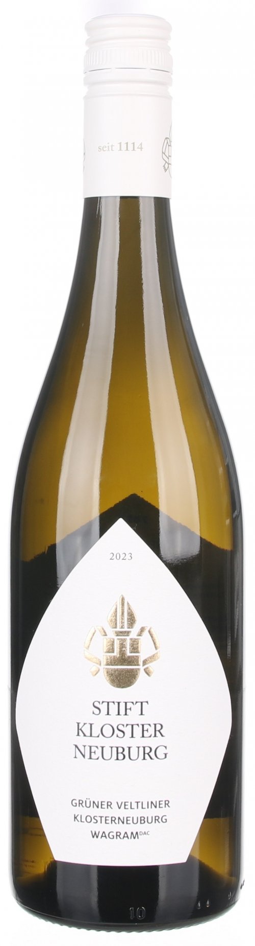 Stift Klosterneuburg Grüner Veltliner Klosterneuburg Wagram, DAC 0.75L, PDO, r2023, bl, su, sc