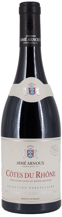 Arnoux and Fils Aimé Arnoux Côtes du Rhône, Séléction Parcellaire 0.75L, AOC, r2023, cr, su
