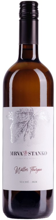 Mrva & Stanko Müller Thurgau, Mojmírovce 0,75L, r2024, vin, bl, su, sc