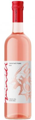 Vinidi Cabernet Franc Rosé 0,75L, r2024, ruz, su