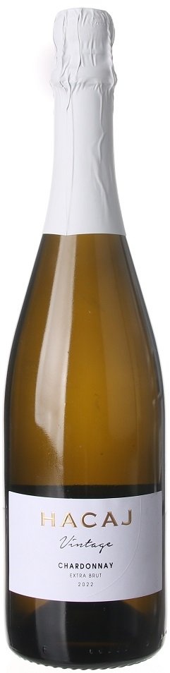 Hacaj Chardonnay Extra Brut 0.75L, r2022, pestskt, bl, exbr
