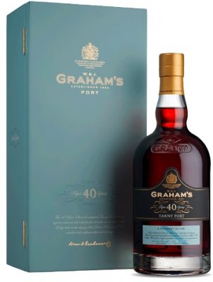 Graham´s 40 Y.O. Tawny Port 0,75L, fortvin, cr, sl, DB