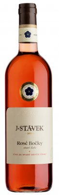 J. STÁVEK Rosé Bočky V.O.C, Staré keře 0.75L, r2022, ruz, su