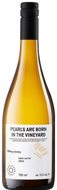 Karpatská Perla "Pearls" Rizling rýnsky 0.75L, r2024, vin, bl, su, sc