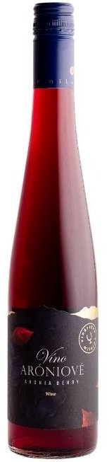 Miluron Aroniové víno 0.5L, ovvin, cr, plsl, sc