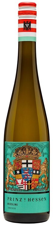Prinz von Hessen Riesling Trocken BIO 0.75L, PDO, r2024, bl, su, sc