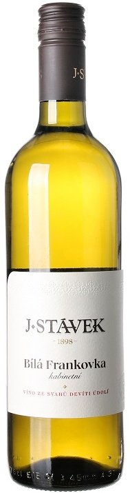 J. STÁVEK Bílá Frankovka BIO 0.75L, r2024, kab, bl, su, sc