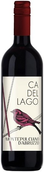 CA DEL LAGO Montepulciano D´Abruzzo 0.75L, DOC, r2024, cr, su, sc