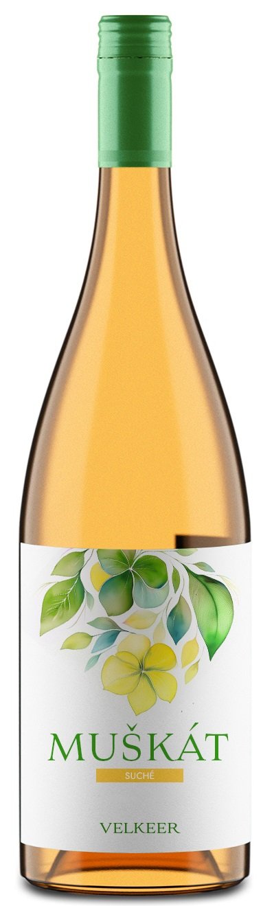 Velkeer Muškát cuvée 0.75L, r2024, ak, bl, su, sc
