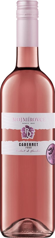 PD Mojmírovce Cabernet Sauvignon Rosé 0.75L, r2024, ak, ruz, su, sc