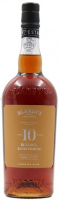 Blandy's Madeira Bual 10 Y.O. Medium Rich 0,75L, fortvin, bl, sl