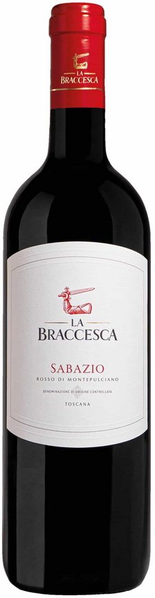 La Braccesca Sabazio Rosso di Montepulciano 0.75L, DOC, r2024, cr, su