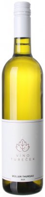 Víno Tureček Müller Thurgau 0.75L, r2025, bl, su, sc