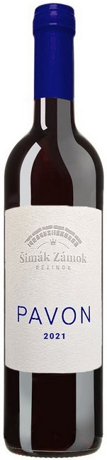 Šimák Zámok Pezinok Pavon 0.75L, r2021, ak, cr, su