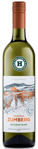 Pavelka Château Zumberg Veltlínske zelené 0.75L, r2025, ak, bl, su, sc
