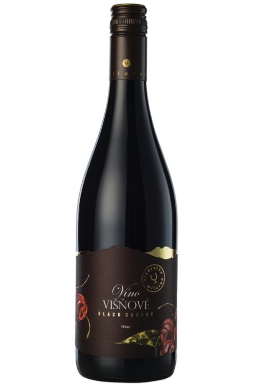 Miluron Víno Višňové 0.75L, ovvin, cr, sl, sc