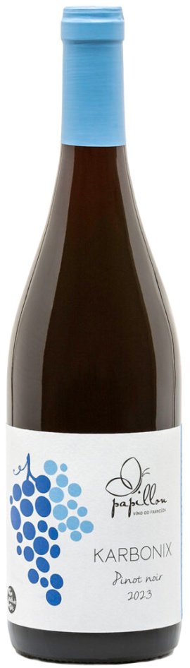Papillon Víno od Francúza Karbonix Pinot Noir, BIO 0.75L, r2023, vin, cr, su