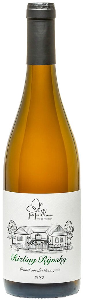 Papillon Víno od Francúza Ryzlink Rýnský, BIO 0.75L, r2019, ak, bl, su