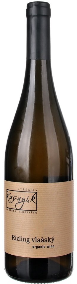 Kasnyik Rizling vlašský Organic 0.75L, r2024, bl, su