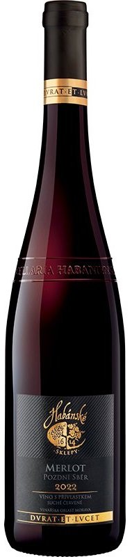 Habánské Sklepy Merlot 0.75L, r2022, nz, cr, su