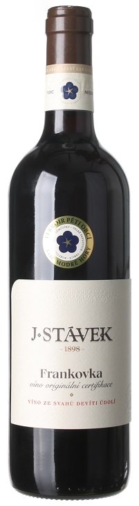 J. STÁVEK Frankovka V.O.C. 0.75L, r2023, cr, su