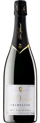 Champagne De Vilmont Blanc de Blancs Brut 0.75L, AOC, sam, bl, brut