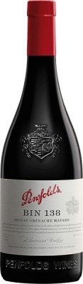 Penfolds BIN 138 Shiraz - Grenache - Mataro 0.75L, r2022, cr, su