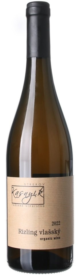 Kasnyik Ryzlink vlašský malý strapec Organic 0.75L, r2022, ak, bl, su