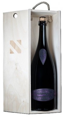 Nichta Sekt Frankovka modrá MAGNUM v drevenej kazete 1.5L, skt, ruz, brut, DB