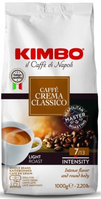Kimbo Retail Caffé Crema Classico 1000g,zrnzm, ochr